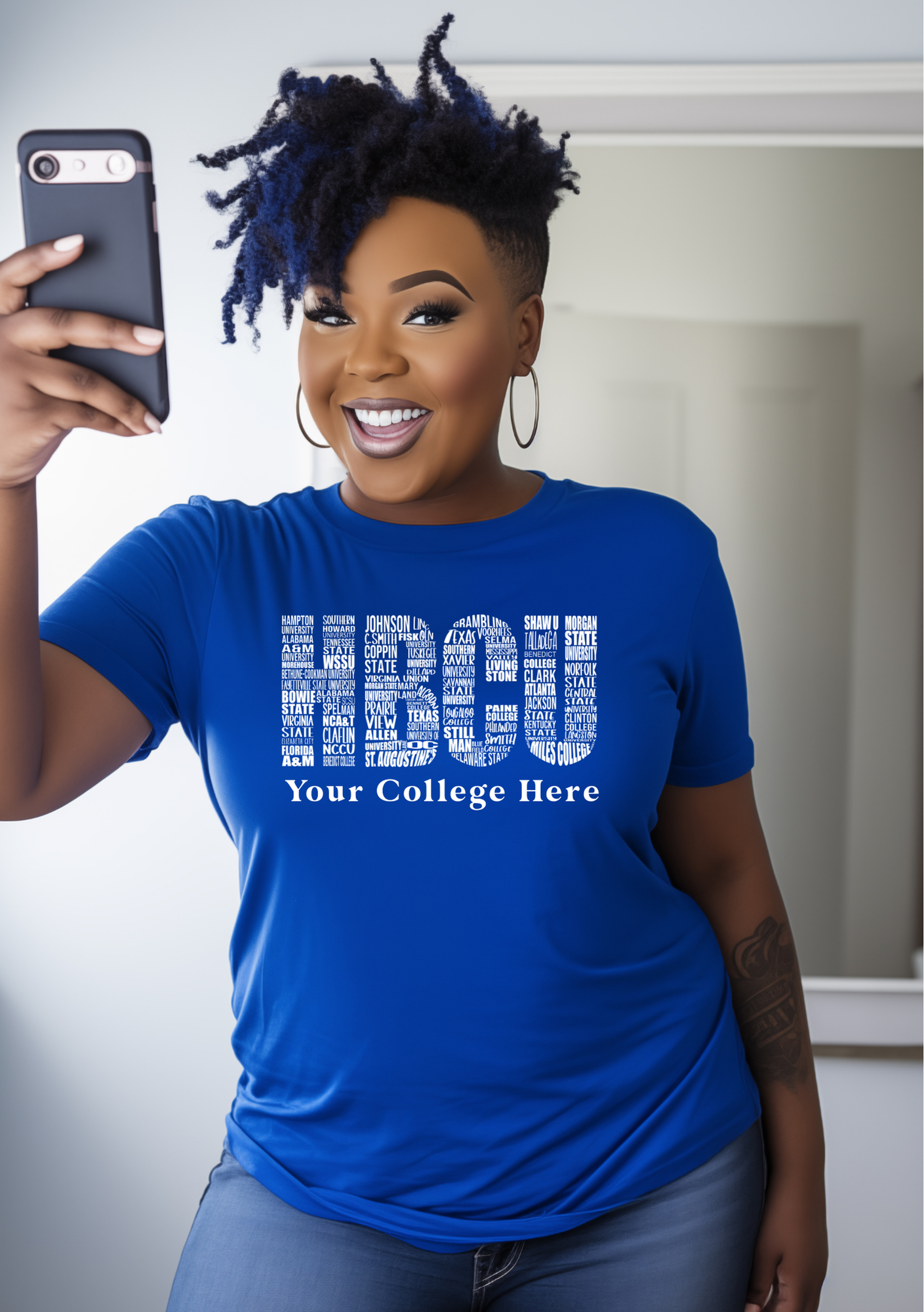HBCU Personalized T-shirt