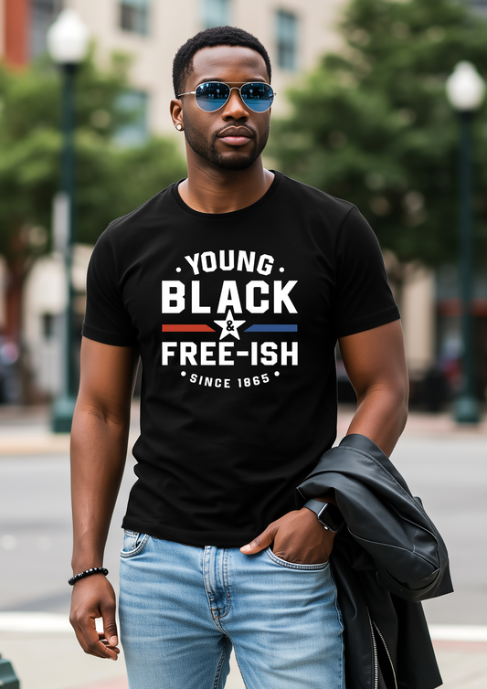 Young Black & Freeish Original Juneteenth| Tshirt