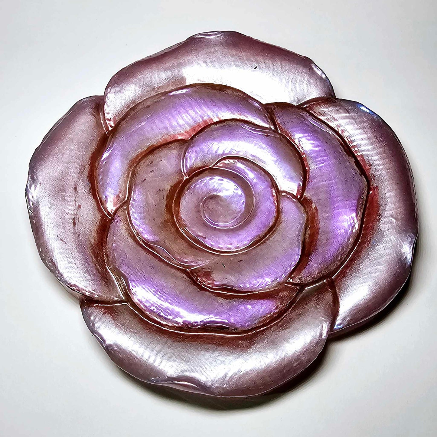 Rose Petals | Handmade Coasters |Trinket Tray | Ready-To-Ship