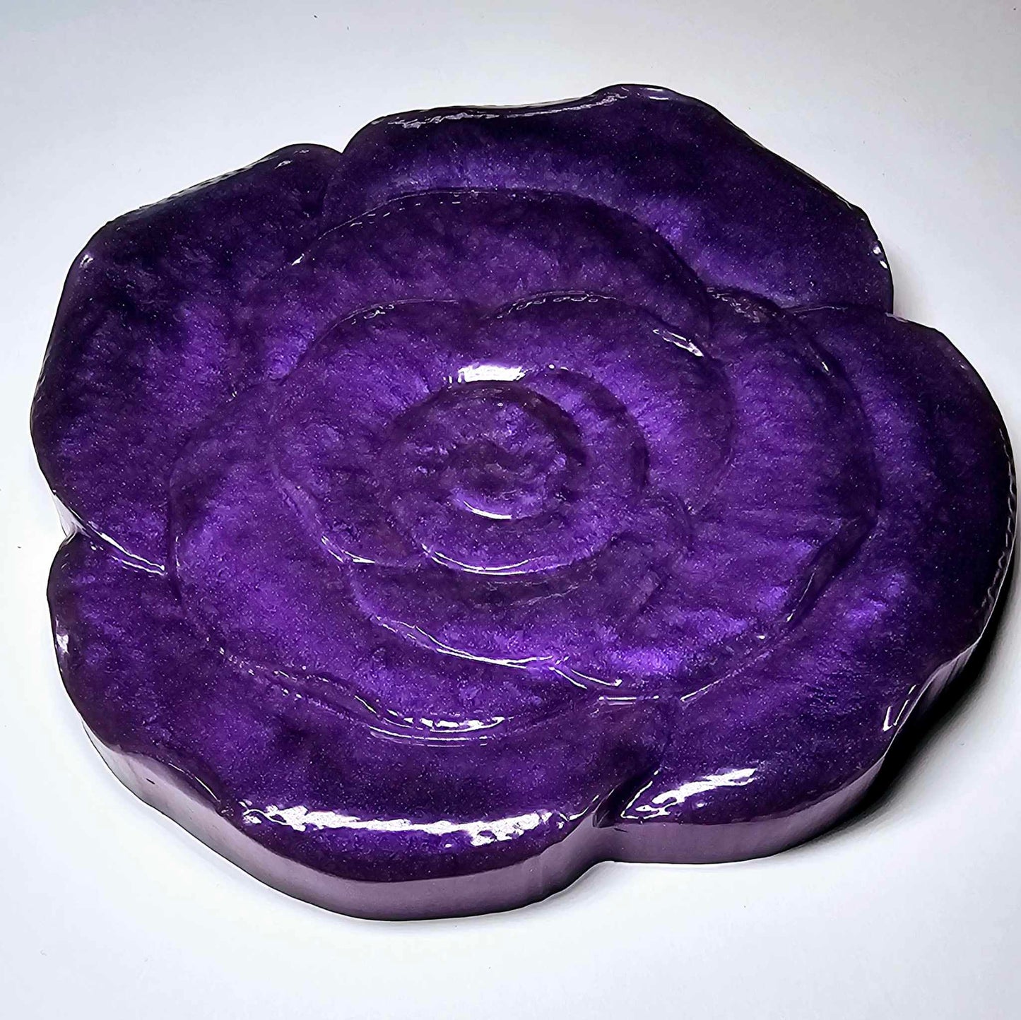 Rose Petals | Handmade Coasters |Trinket Tray | Ready-To-Ship