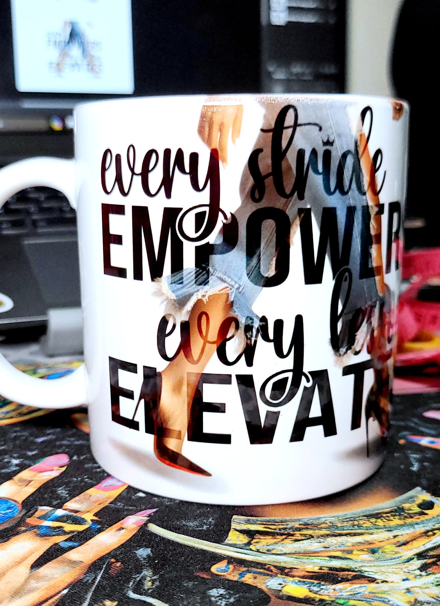 Every Stride, Every Lesson | Ceramic Mug | 15 oz.