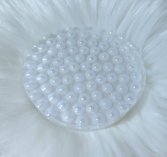 Elegant Pearl | Resin Coaster