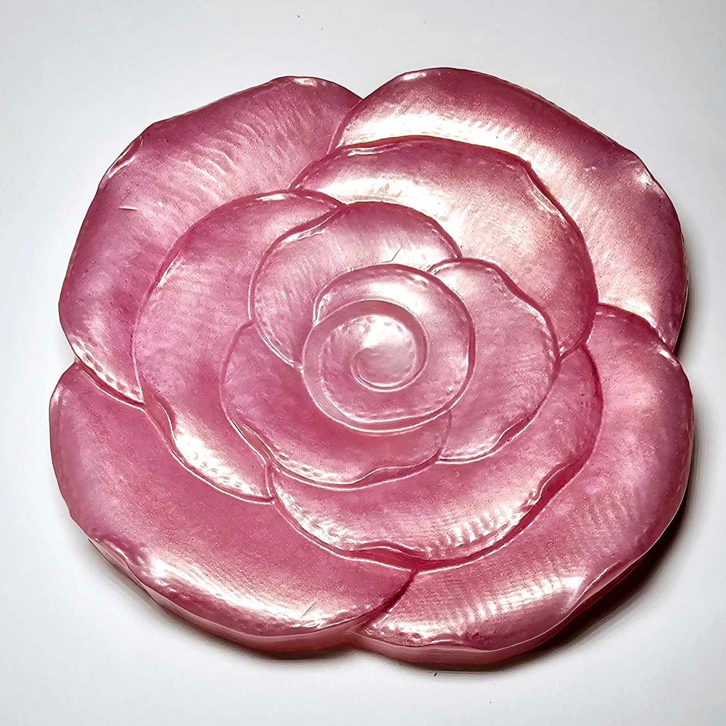 Rose Petals | Handmade Coasters |Trinket Tray | Ready-To-Ship