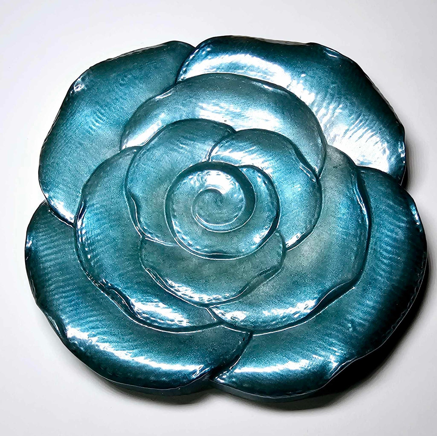Rose Petals | Handmade Coasters |Trinket Tray | Ready-To-Ship