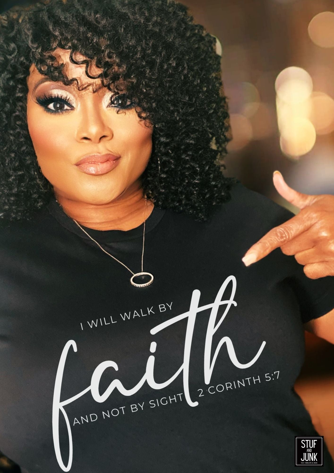 I Will Walk By Faith | Short Sleeve T-shirt