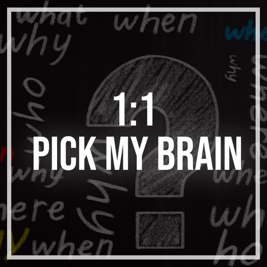 Pick My Brain | Consultation