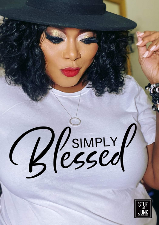 Simply Blessed | Short Sleeve T-shirt