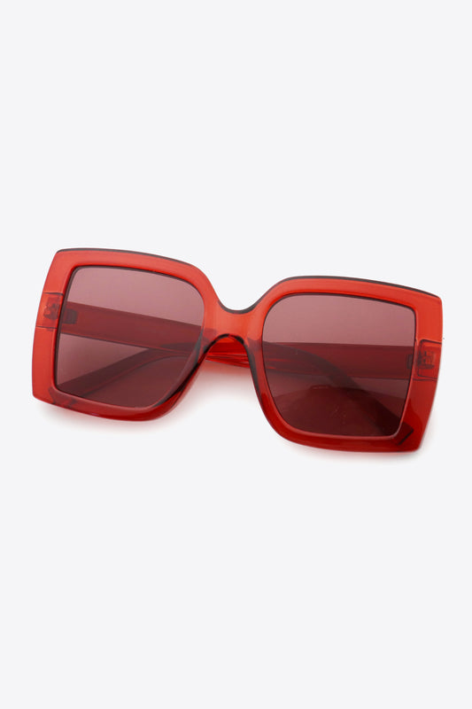 Hey Heaux | Red Square Sunglasses | Curated