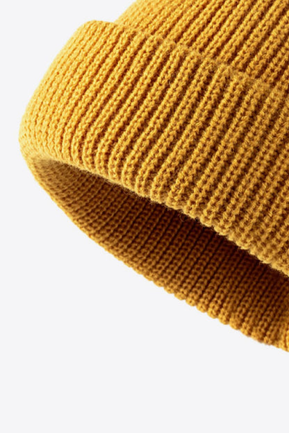 Calling For Winter Rib-Knit Beanie | Curated