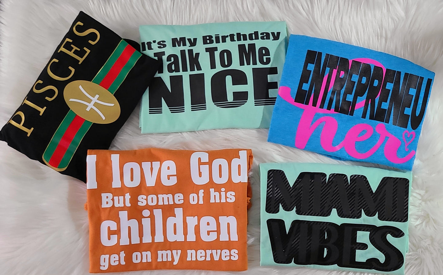 Custom Adult HTV T-Shirt: Up to 3 Vinyl Colors with Optional Glitter