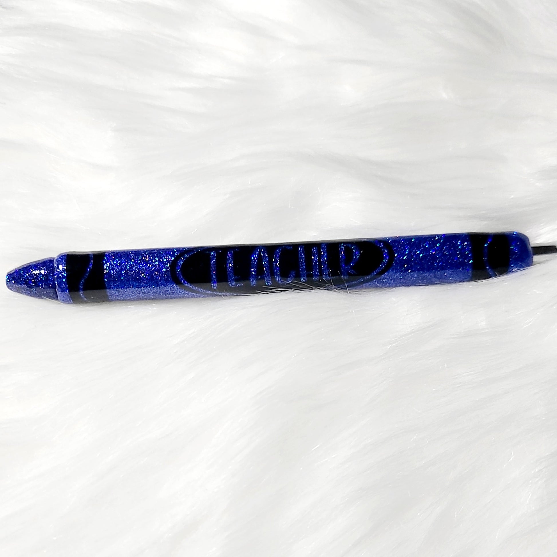 Leopard Faith Glitter Pen
