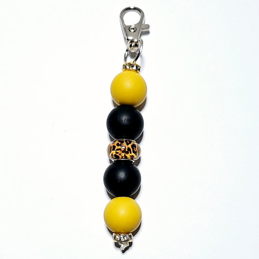 Glam Keychain | Leopard