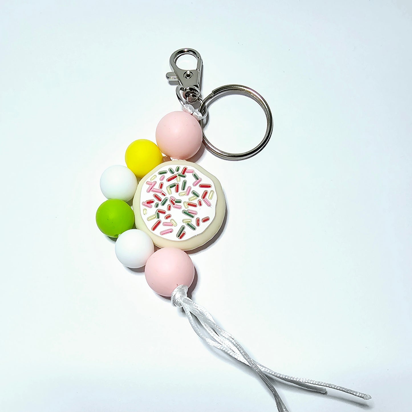 Iced Sprinkle Cookie | Wave Keychain | 3 Colors