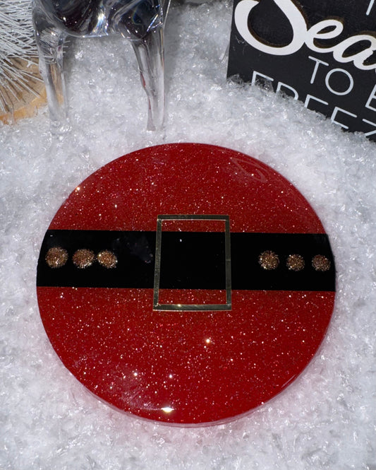 Santa's Belt Coaster
