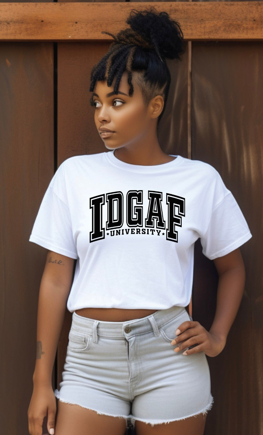 IDGAF| Short-Sleeve T-shirt