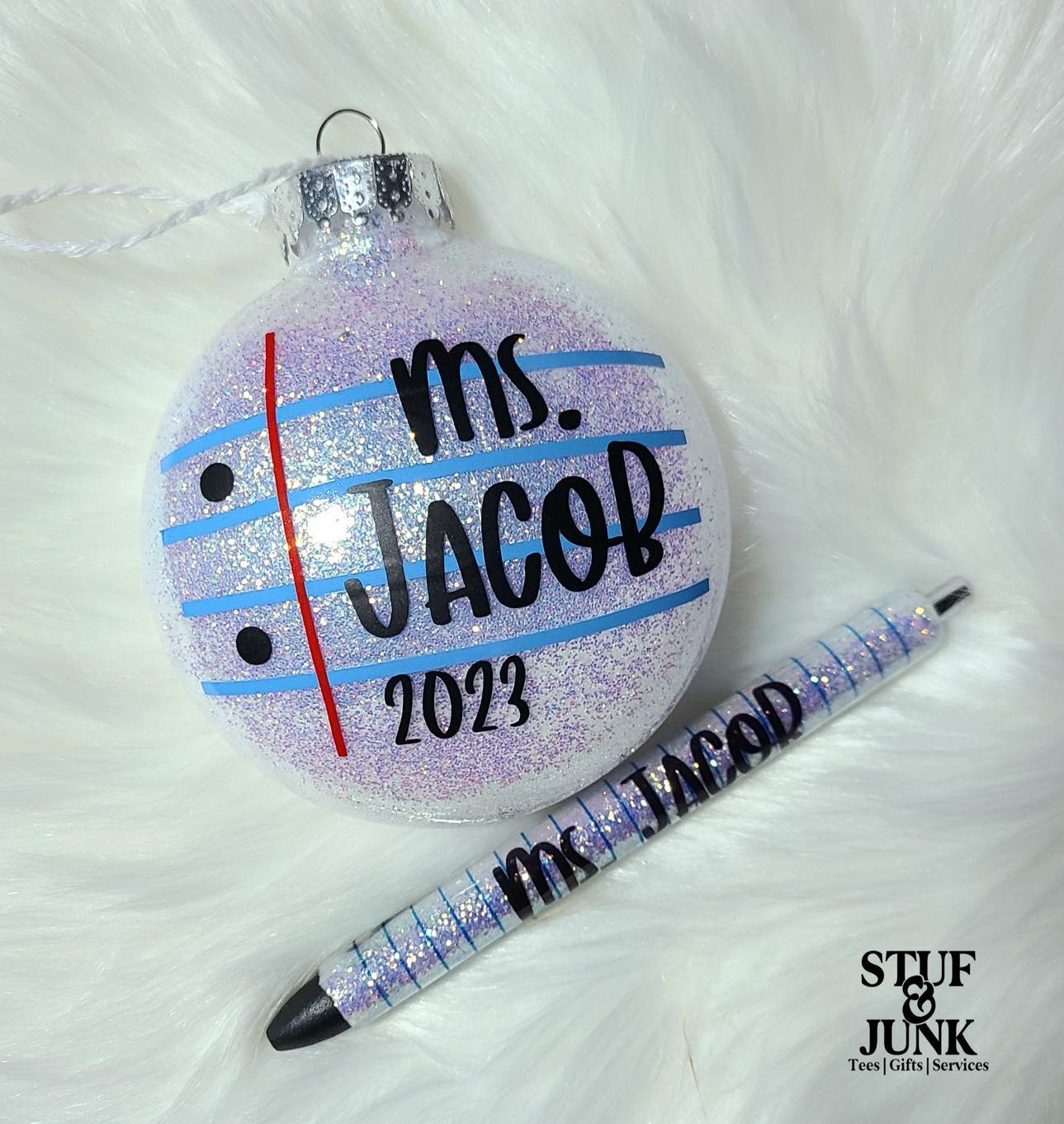 2024-Teacher Ornament & Pen Set