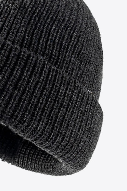 Calling For Winter Rib-Knit Beanie | Curated