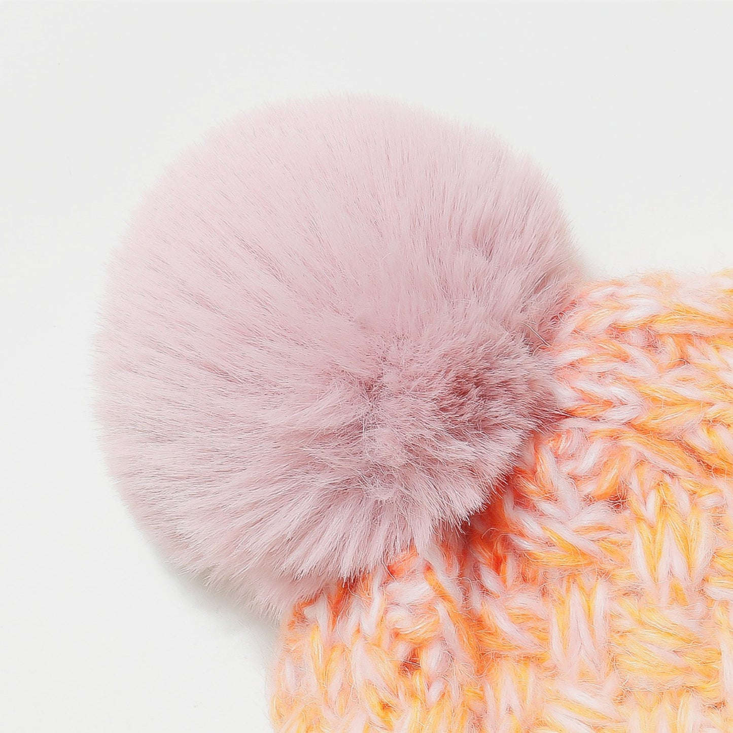 Gradient Knit Hat with Pompom | Curated