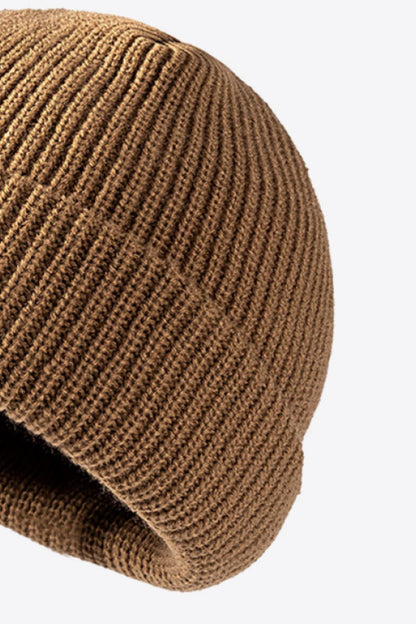 Calling For Winter Rib-Knit Beanie | Curated