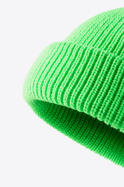 Calling For Winter Rib-Knit Beanie | Curated