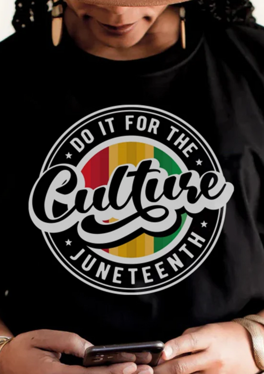 Do It For The Culture - White Design | Short-sleeve T-shirt