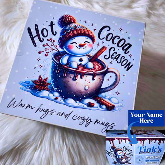 ****PREORDER ONLY**** Hot Cocoa Season | Personalized Christmas Eve Mystery Box