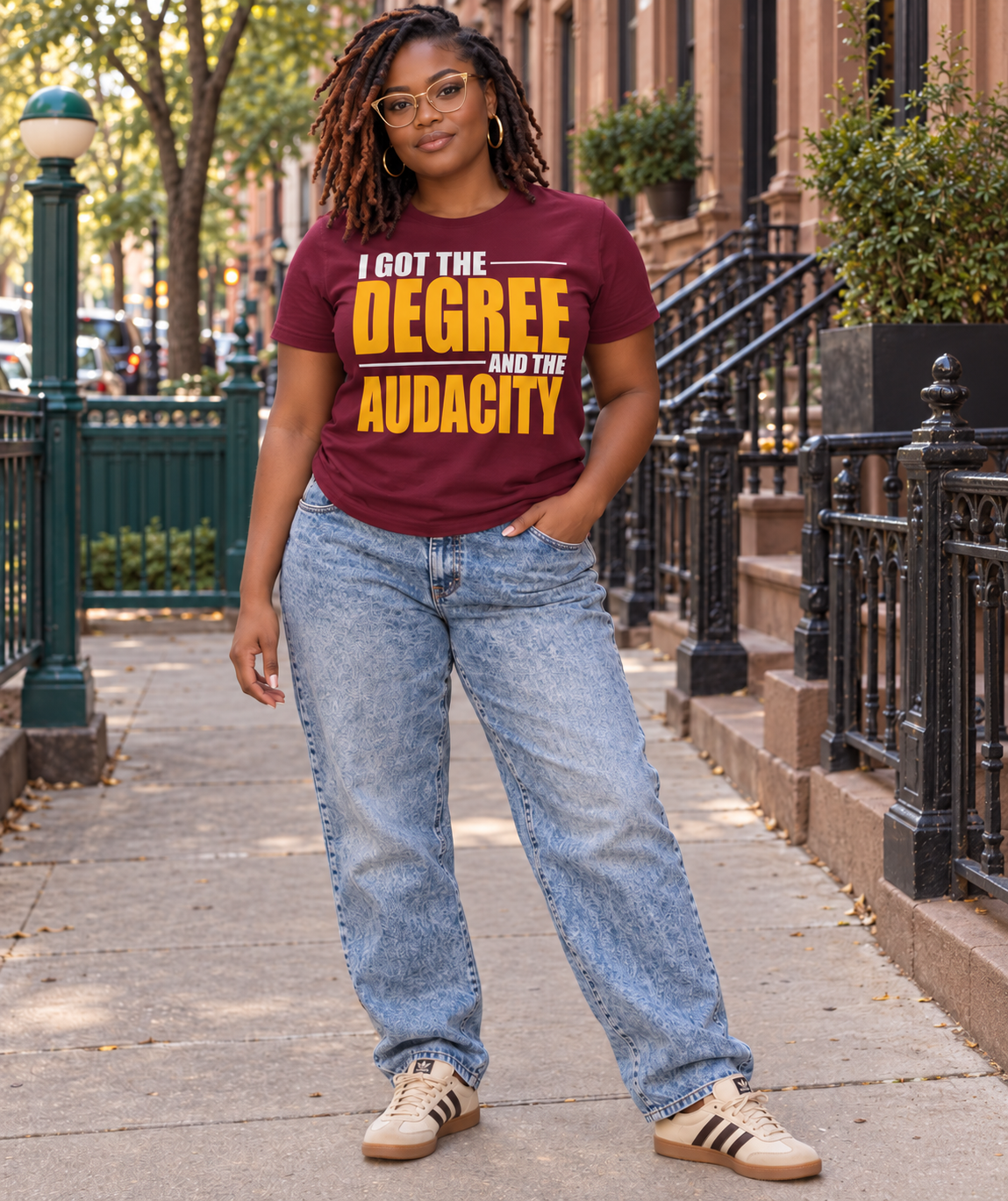 I Got The Degree & The Audacity | Homecoming Edition T-Shirt & Crewneck Sweatshirt