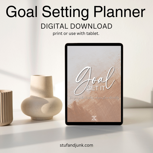Goal Get It | Digital Planner | Printable Planner