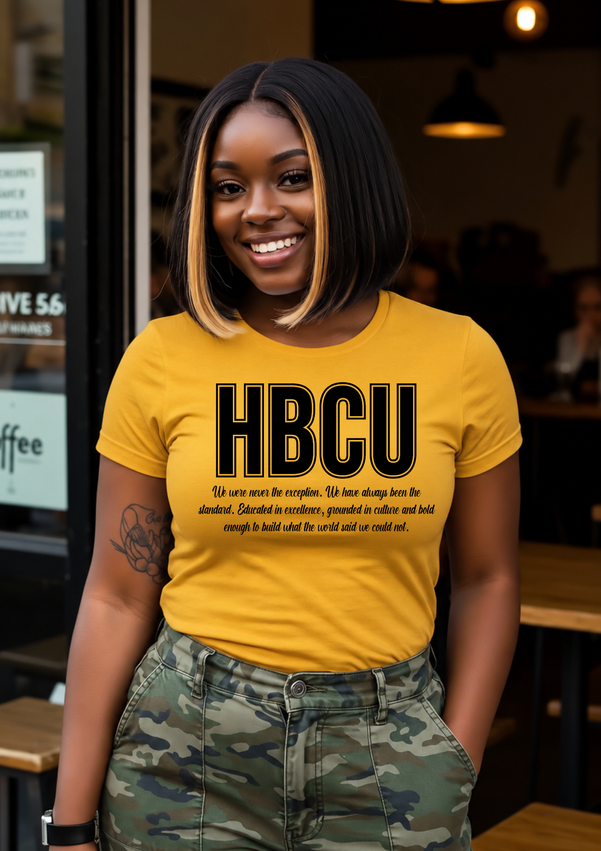HBCU Educated | T-Shirt & Crewneck Sweatshirt