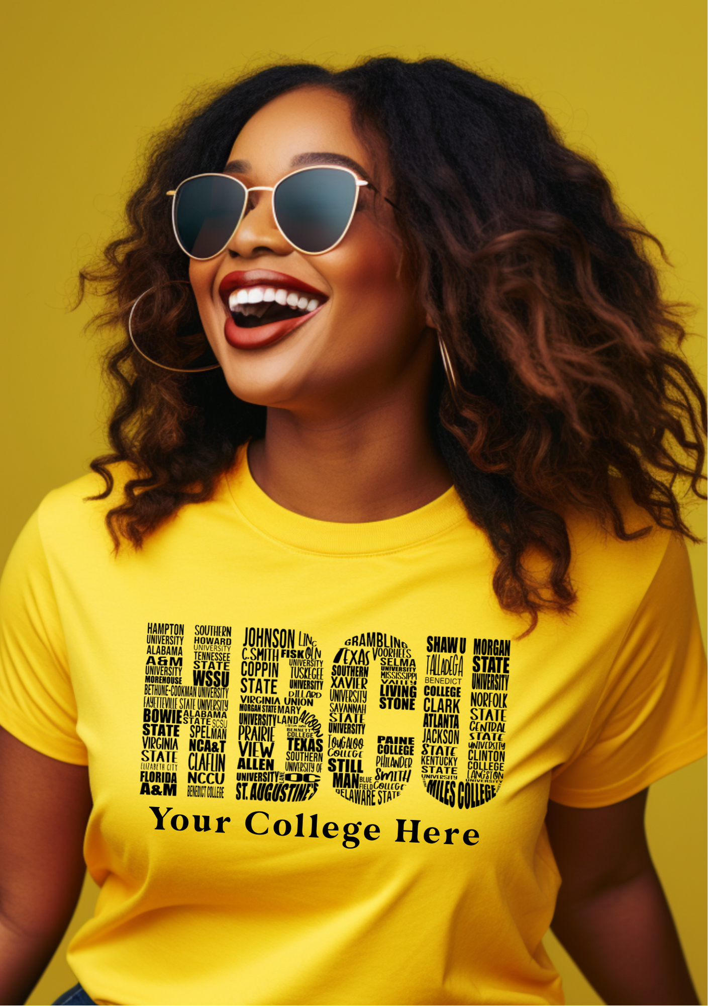 HBCU Personalized T-shirt
