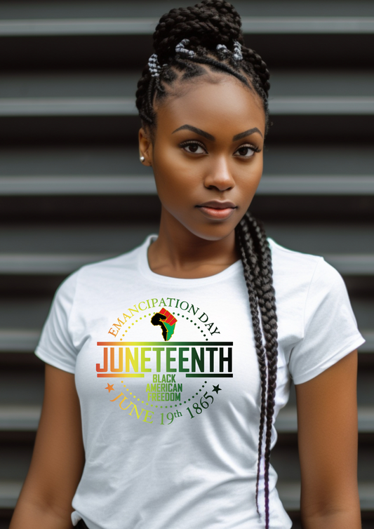 Juneteenth Emancipation | Short-sleeve T-shirt