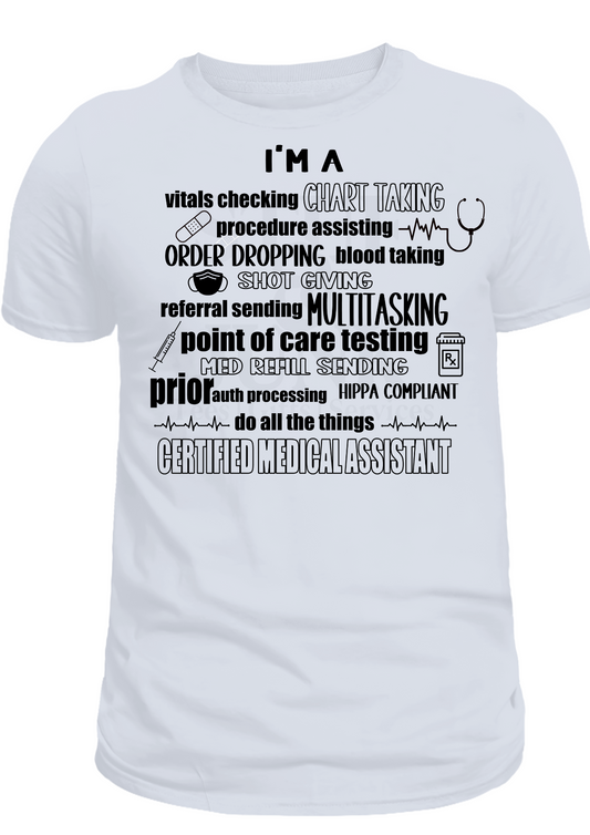 Multitasking Medical Assistant | Short Sleeve T-shirt