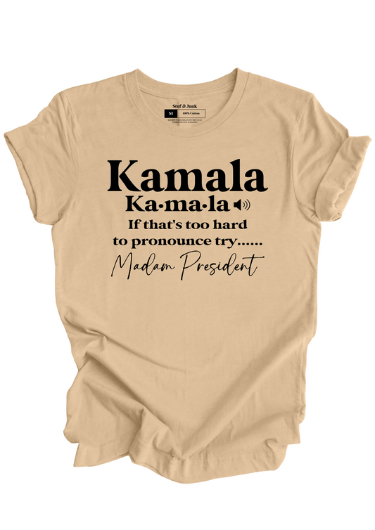 Pronounce Kamala | Short Sleeve T-shirt