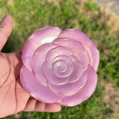 Rose Petals | Handmade Coaster | Trinket Tray