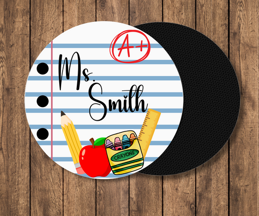 A+ Round Notebook Paper | Mouse Pad