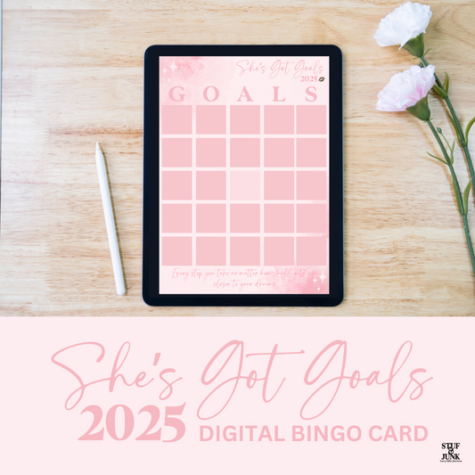 She’s Got GOALS Bingo Card | Download