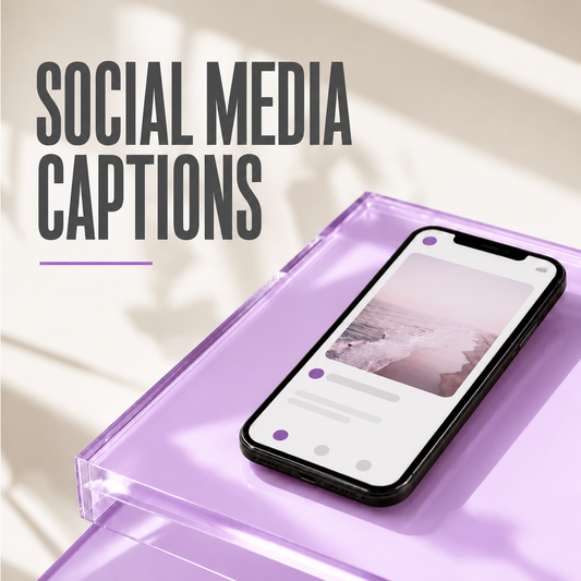 Social Media Captions | Get Captivated by Captions: Ignite Your Brand Voice on Social Media!