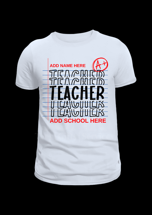 Teachers Rule | Digital File | PNG