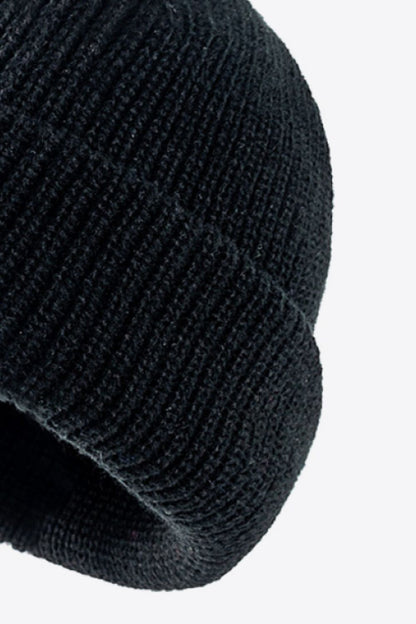 Calling For Winter Rib-Knit Beanie | Curated