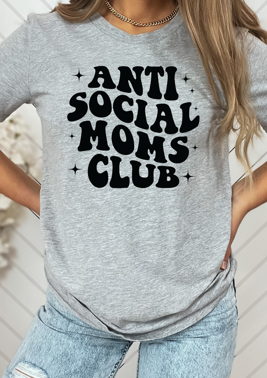 Anti-Social Moms Club | Short Sleeve T-shirt