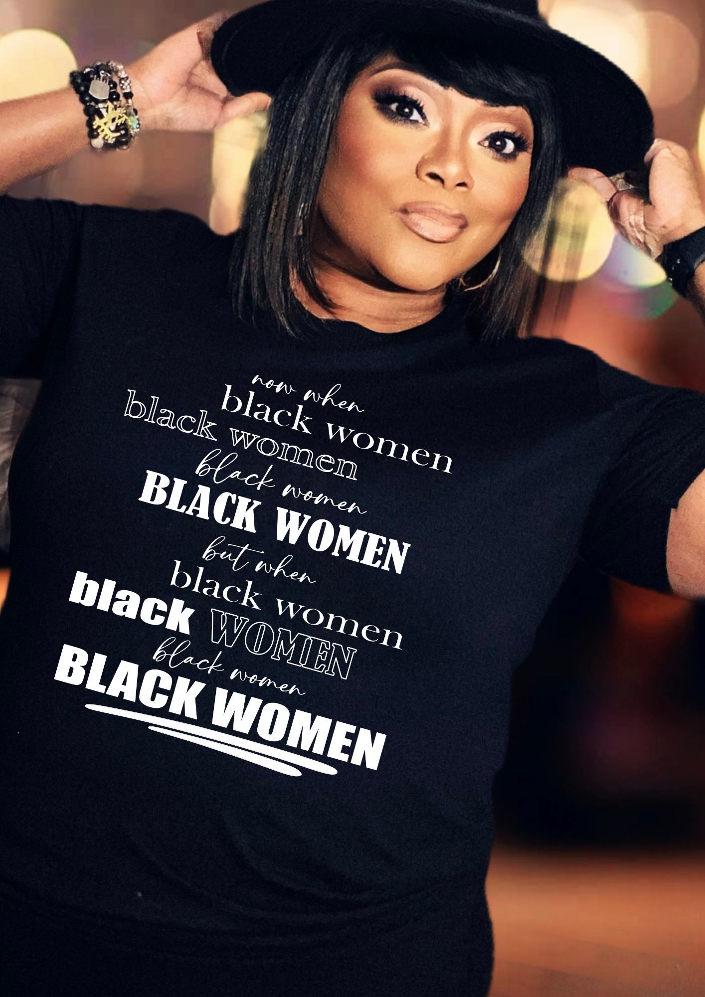 When Black Women | Short Sleeve T-shirt