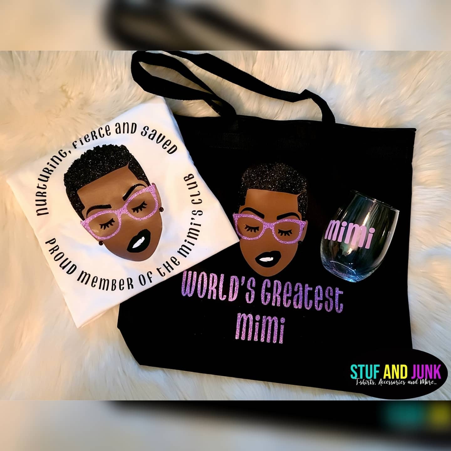 Custom Adult HTV T-Shirt: Up to 3 Vinyl Colors with Optional Glitter