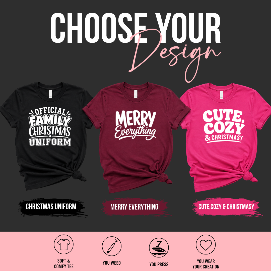 A Very Cricut Christmas | Beginner Cricut + Holiday T-Shirt Workshop
