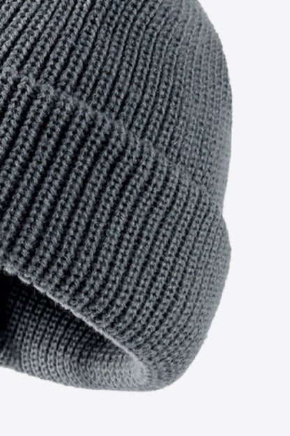 Calling For Winter Rib-Knit Beanie | Curated