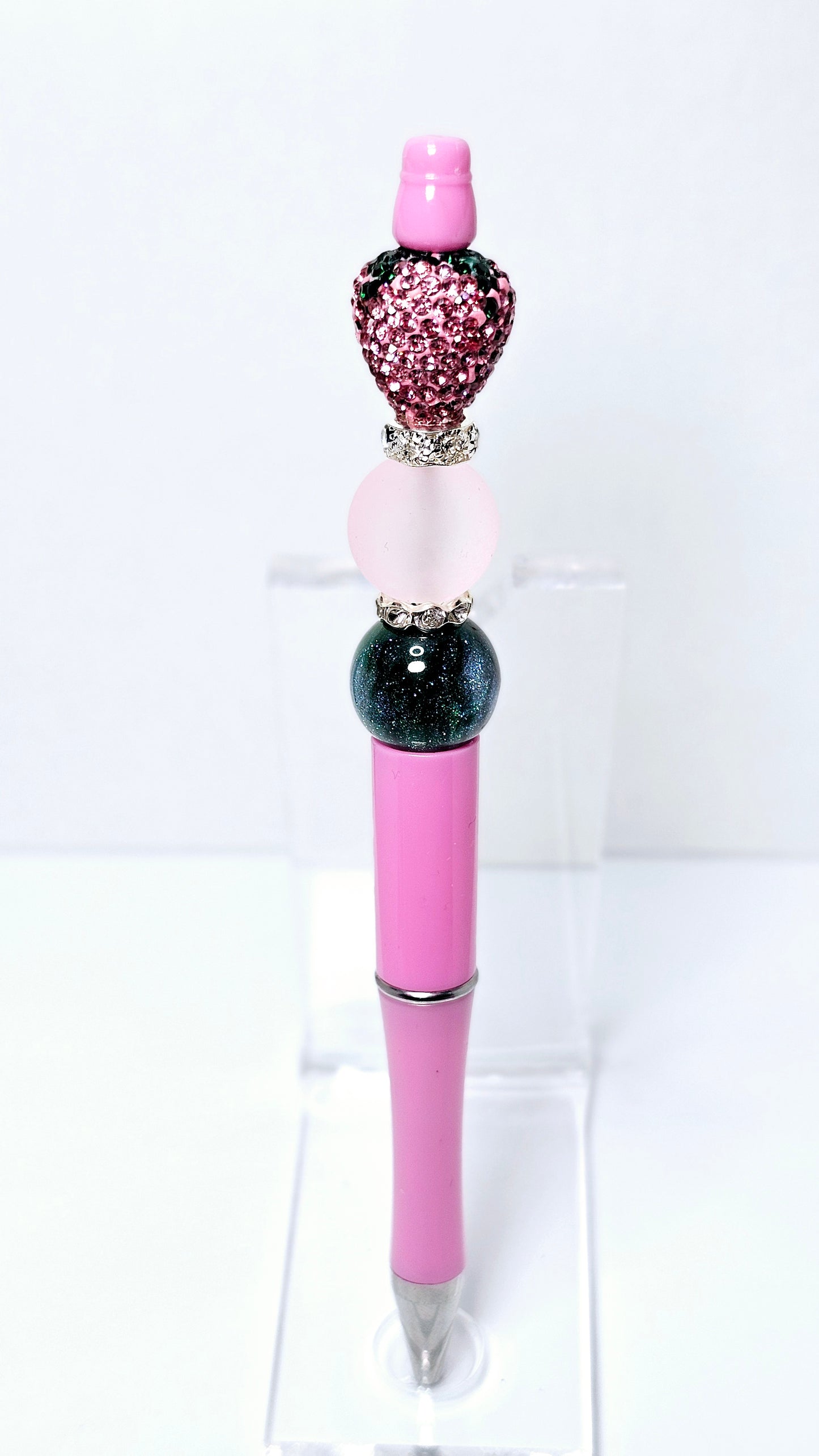 Beaded Glam Pens | Pink