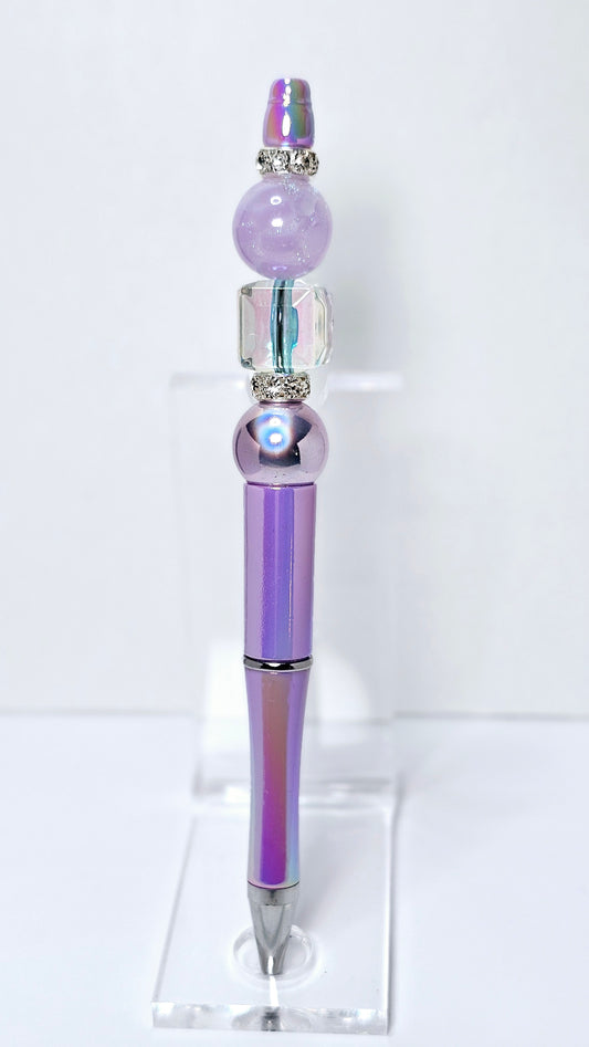 Opal Beaded Glam Pens | Lavender