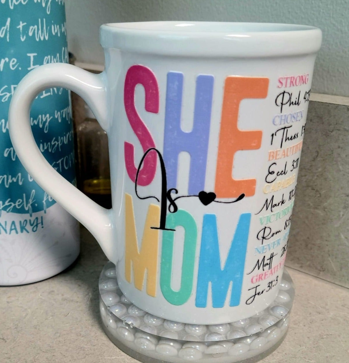 She Is Mom | Ceramic Mug