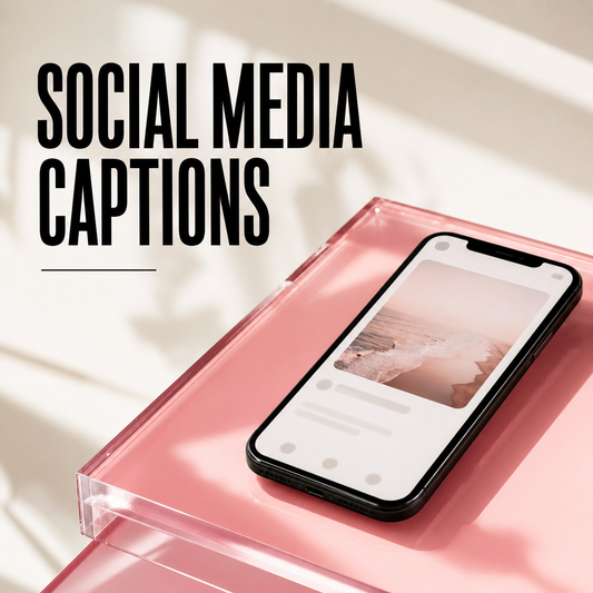 Social Media Captions | Get Captivated by Captions: Ignite Your Brand Voice on Social Media!